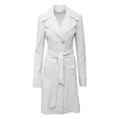 Roberto Cavalli Long Leather Jacket - '00s