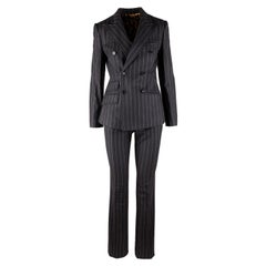 Dolce & Gabbana Turlington Pinstripe Suit - '10s