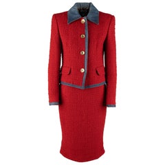 Dolce & Gabbana Denim and Wool Set - '10s