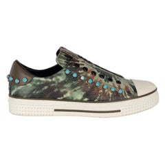 Valentino Rockstud Tie-dye Sneakers - '10s