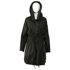 STELLA McCARTNEY Black Cierra Hooded Parka