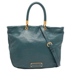 Marc by Marc Jacobs Green Leather Too Hot to Handle Tote
