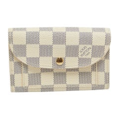 Louis Vuitton Damier Azur Canvas Pochette Gürteltasche aus Segeltuch