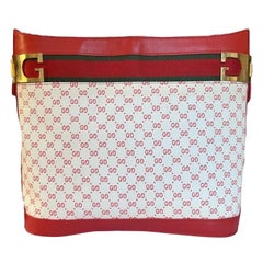 Borsa a Tracolla Gucci Bucket Ophidia GG Vintage Rossa
