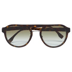 Used Fendi Brown Gradient FE40003U Aviator Sunglasses