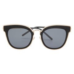 Jimmy Choo Black Nile/S RHL2/K Aviator Sunglasses
