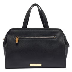Marc by Marc Jacobs Black Leather Luna Alaina Satchel
