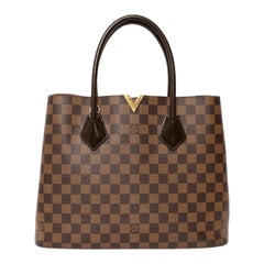 Borsa A Mano Louis Vuitton Kensington MM Damier Ebene