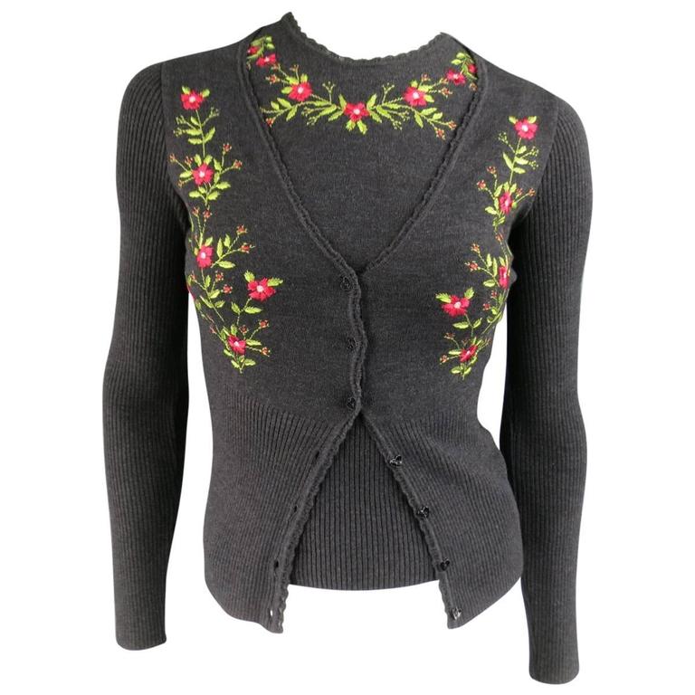 moschino cheap and chic cardigan