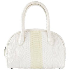 Alaia Python Handbag