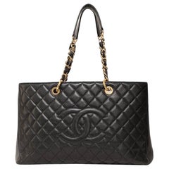 Borsa a Spalla Chanel GST XL Caviar Nera