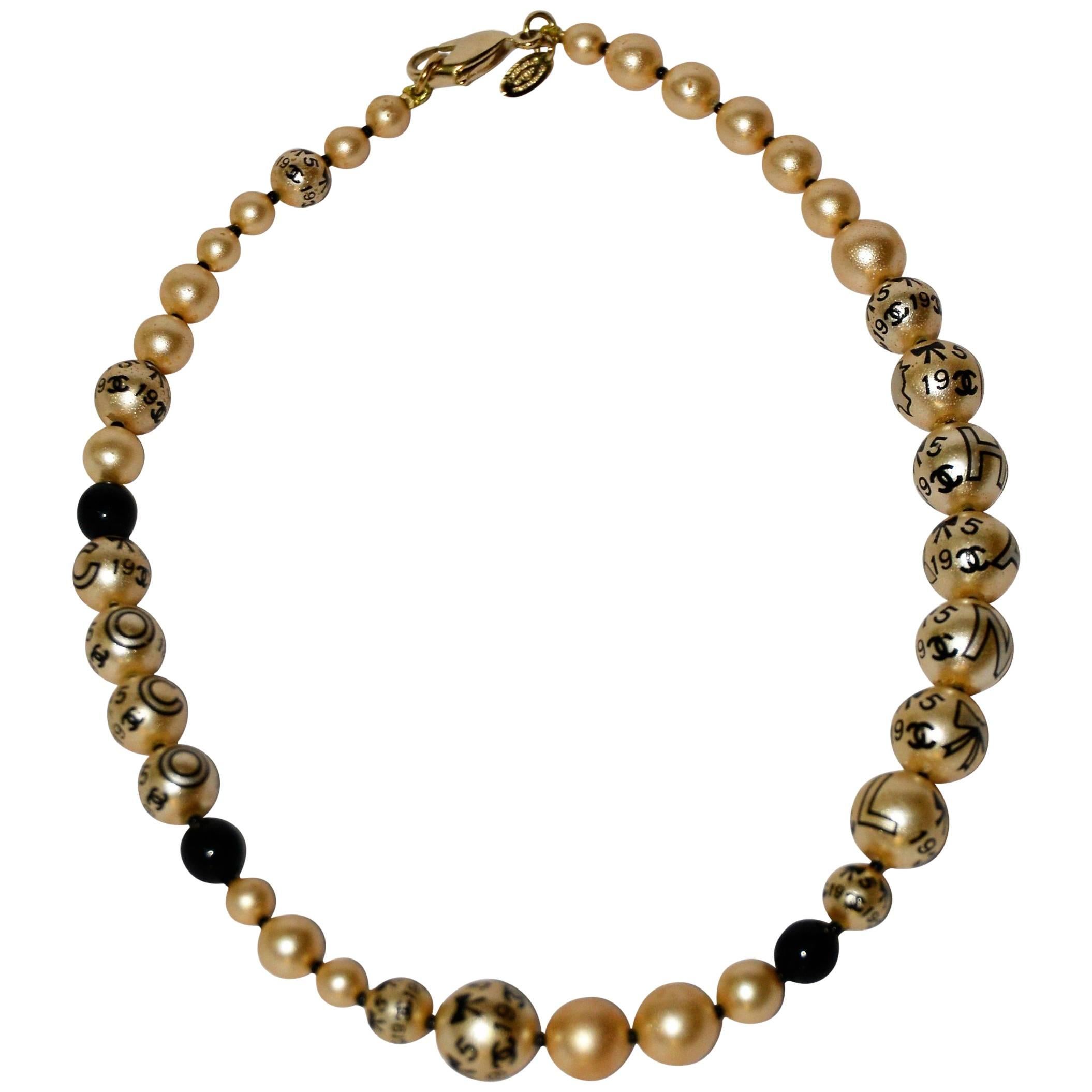 Chanel Faux Pearls Necklace