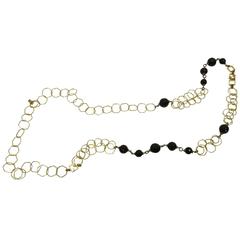 Fendi Gold Black Necklace