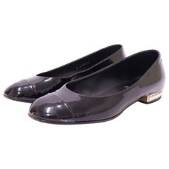 Chanel Ballerines à talons embellies de perles CC Taille EU 37,5