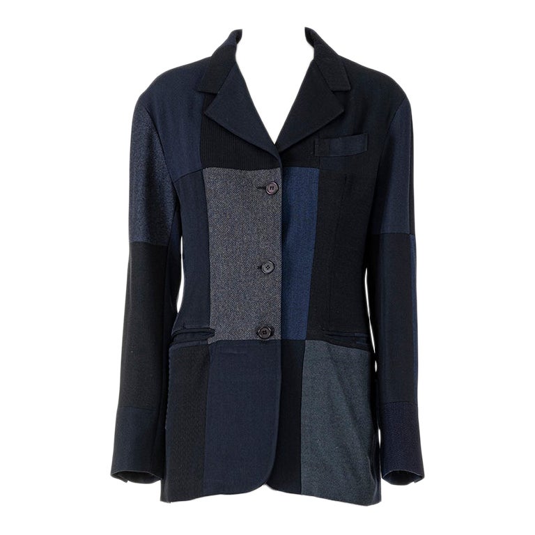DOLCE & GABBANA FW 92 Iconic Patchwork Blazer For Sale