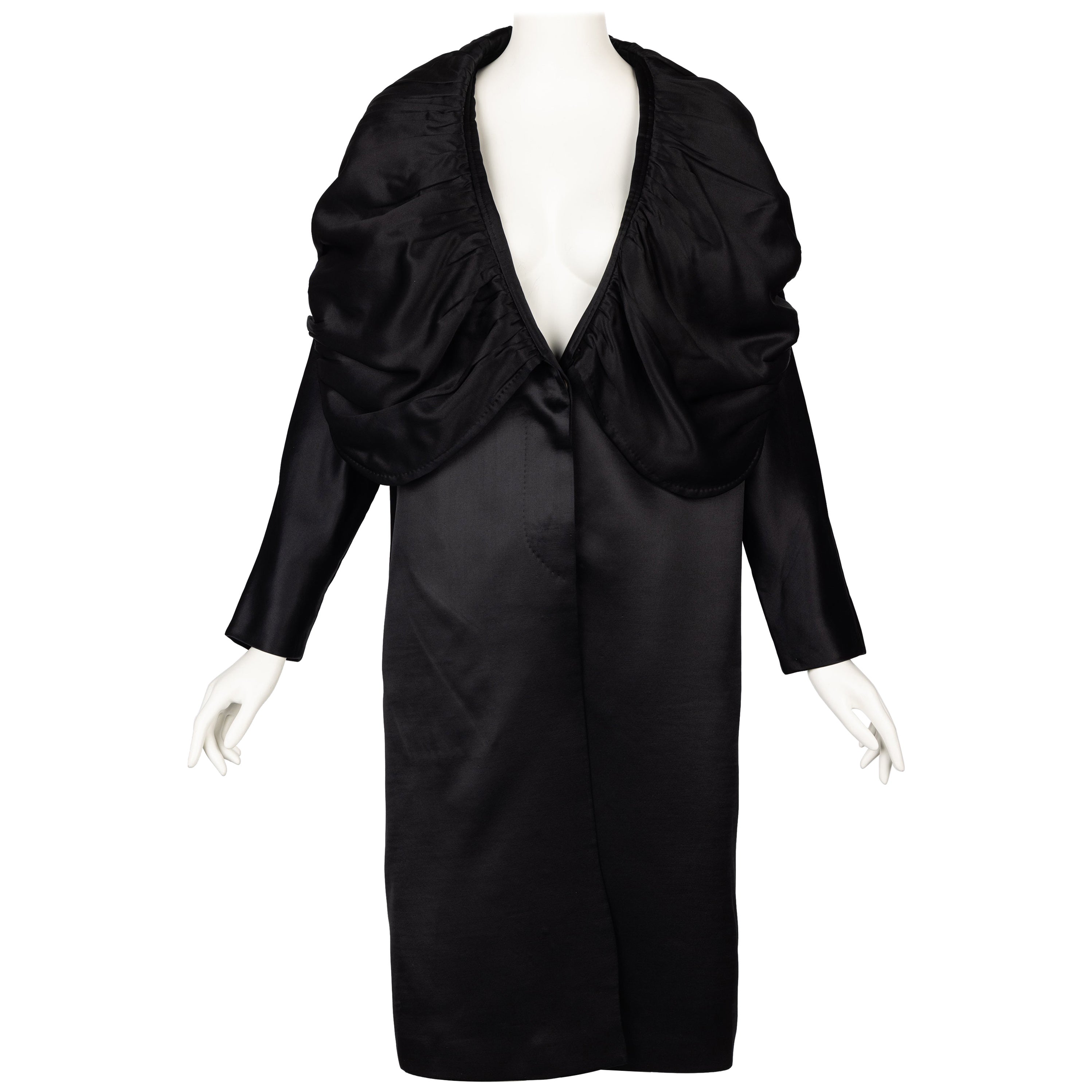 Dries Van Noten - Cappotto in lana e seta Autunno 2000 - Passerella