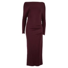 Vivienne Westwood Vivienne Westwood Anglomania Purple Drape Midi Dress Size S