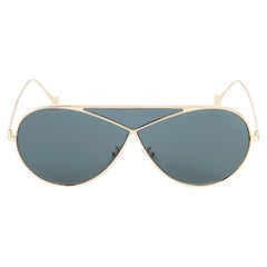 Loewe Gold Puzzle Blue Gradient Sunglasses