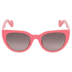 Moncler Pink Cat Eye Gradient Sunglasses