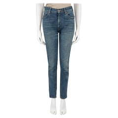 Céline Blue Denim Slim Fit Stone Wash Jeans Size M