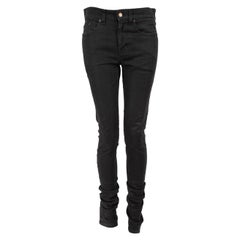 Saint Laurent Black Skinny Fit Jeans Size M