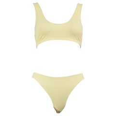 Lido Yellow Trentuno Pollen Bikini Size S