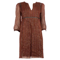 ba&sh Mini vestido con estampado de purpurina Talla XS