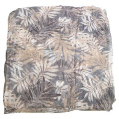 Brunello Cucinelli Leaf Print Shawl
