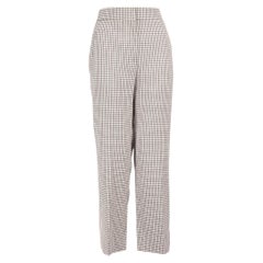 Pantalones con estampado de cuadros con cinta lateral ME+EM Talla XXL