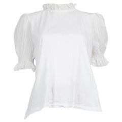 ME+EM White - Maglietta in pizzo Taglia S