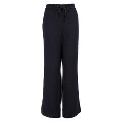 ME+EM Navy Wide Fit Side Tape Trousers Size XXL
