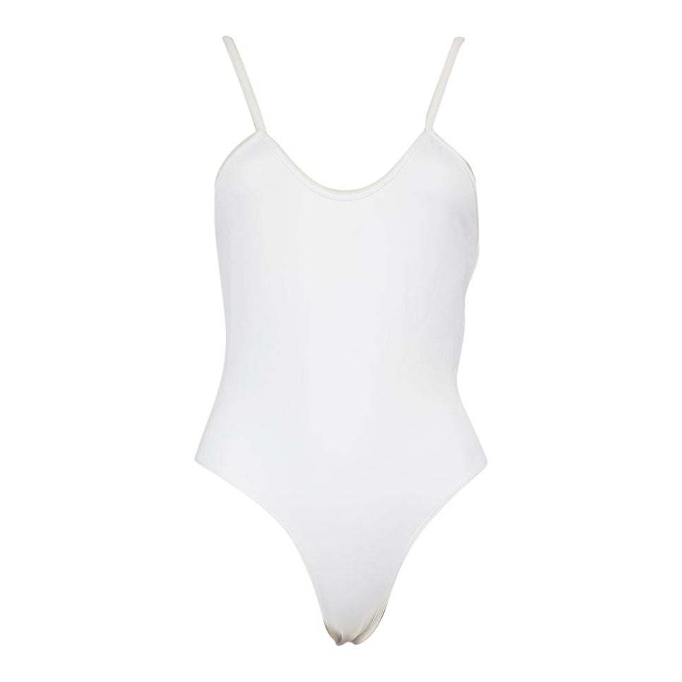 Traje de baño AMI SS22 Blanco De Coeur Logo Talla XS en venta