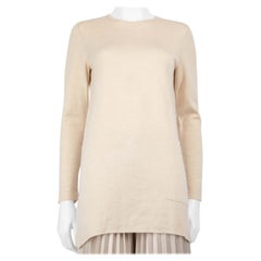 Akris Beige Langarm-Top Größe M
