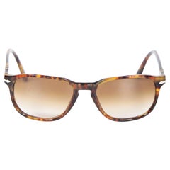 Persol Brown D-Frame Gradient Sunglasses