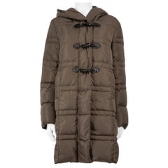 Max Mara Weekend Max Mara Brown Quilted Puffer Coat Size XL