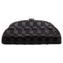 Chanel 2009-2010 Black Timeless/Classique Clutch