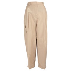 3.1 Phillip Lim Pantalon cargo fuselé beige Taille M