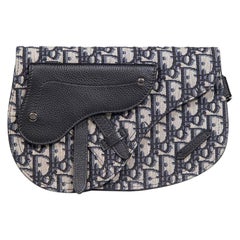 Dior Oblique Canvas Saddle Messenger Pouch
