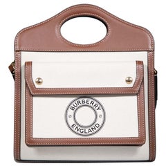 Burberry Brown Mini Pocket Satchel Bag