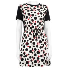 Louis Vuitton Polka Dot Monogram Dress Size S