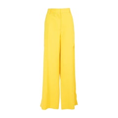 ME+EM Yellow Wide Leg Trousers Size XXL