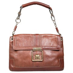 Anya Hindmarch Brown Chain Link Shoulder Bag