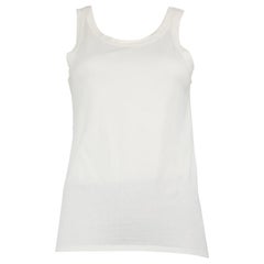 The Row White Tank Top Size S