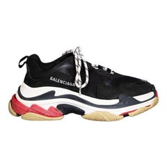 Balenciaga Black Chunky Triple S Trainers Size IT 39