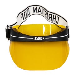 Dior Yellow Diorclub1 OTL Visor