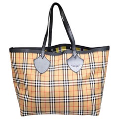 Burberry Checkered Reversible Giant Tote