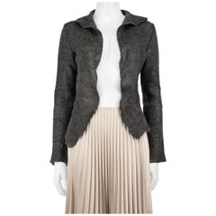Miu - Cardigan gris ouvert sur le devant, taille S