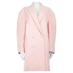 Manteau rose Givenchy à double boutonnage, taille L