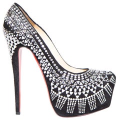 Christian Louboutin Crystal Decora Strass Pumps Size IT 38.5