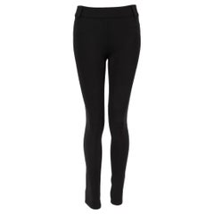 The Row Black Stretch Leggings Size M